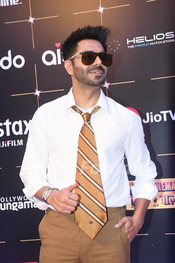 Aparshakti Khurana snapped at the Bollywood Hungama OTT India Fest 