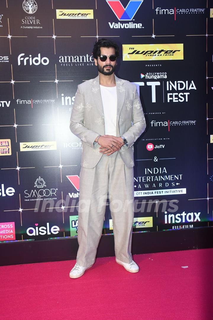 Sunny Kaushal snapped at the Bollywood Hungama OTT India Fest 