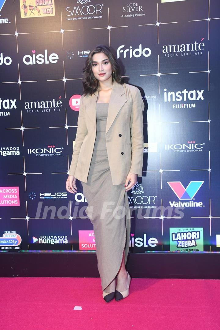 Saiee Manjrekar snapped at the Bollywood Hungama OTT India Fest 