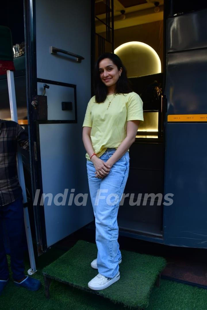 Shraddha Kapoor snapped in the city