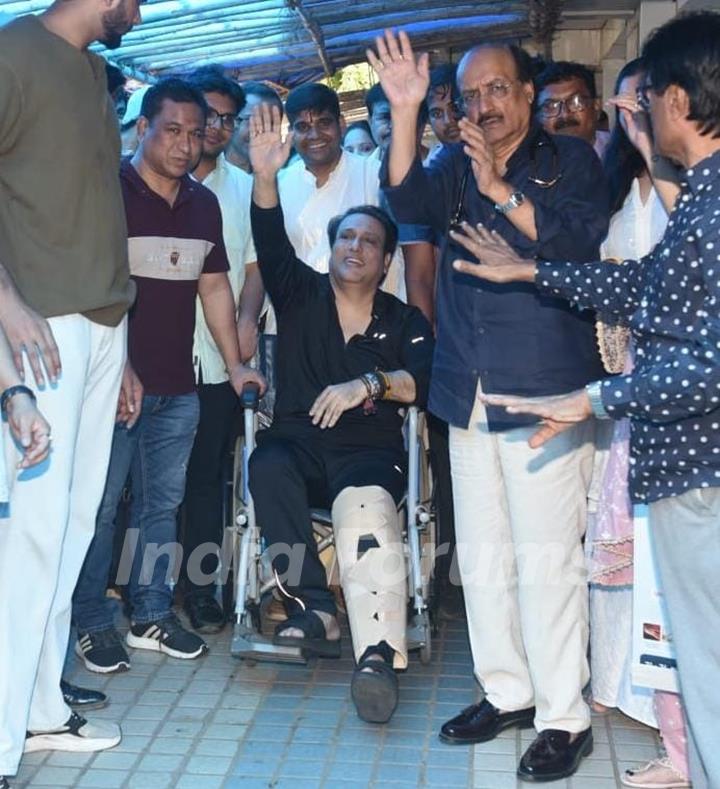 Govinda discharged from the hospital 