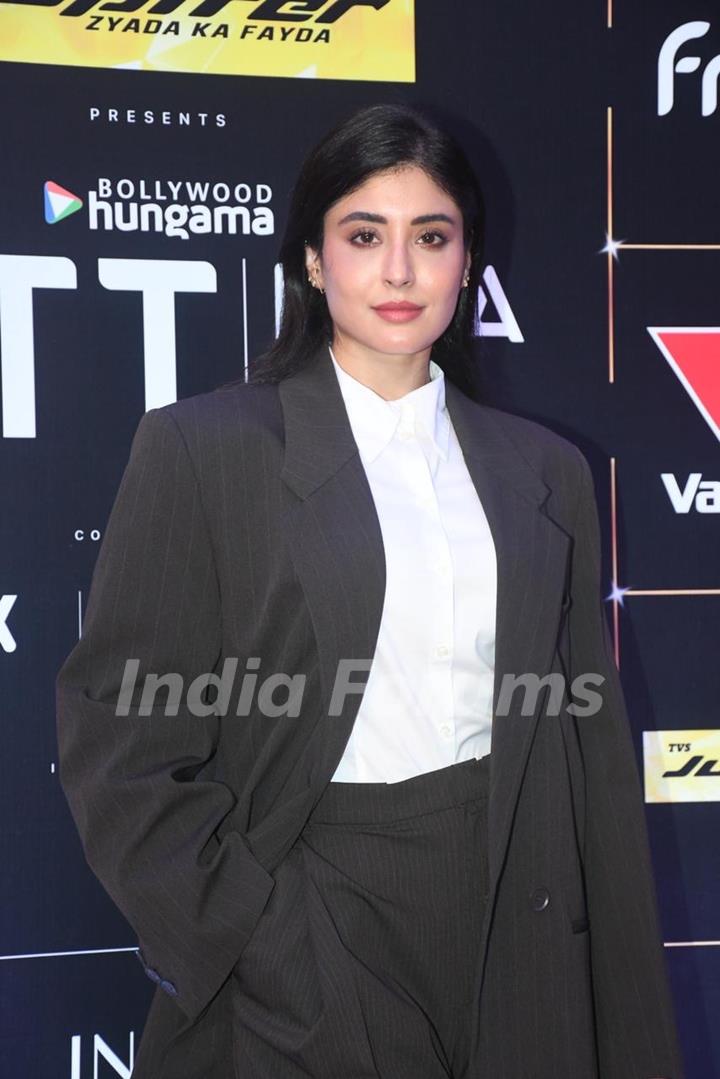 Kritika Kamra snapped at the Bollywood Hungama OTT India Fest