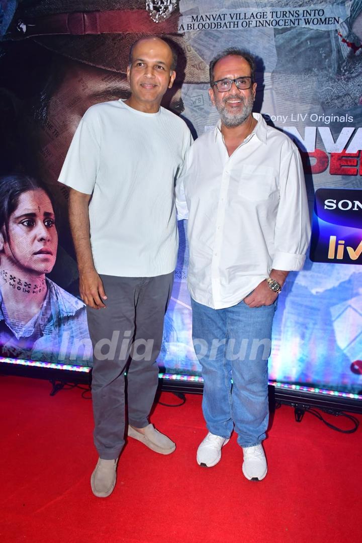 Ashutosh Gowariker grace the premiere of Manvat Murders