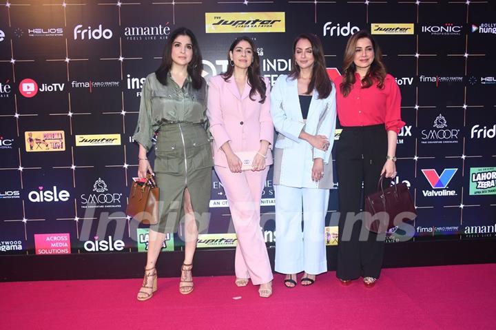 Neelam Kothari, Maheep Kapoor, Bhavana Pandey and Seema Sajdeh snapped at the Bollywood Hungama OTT India Fest – Day 2