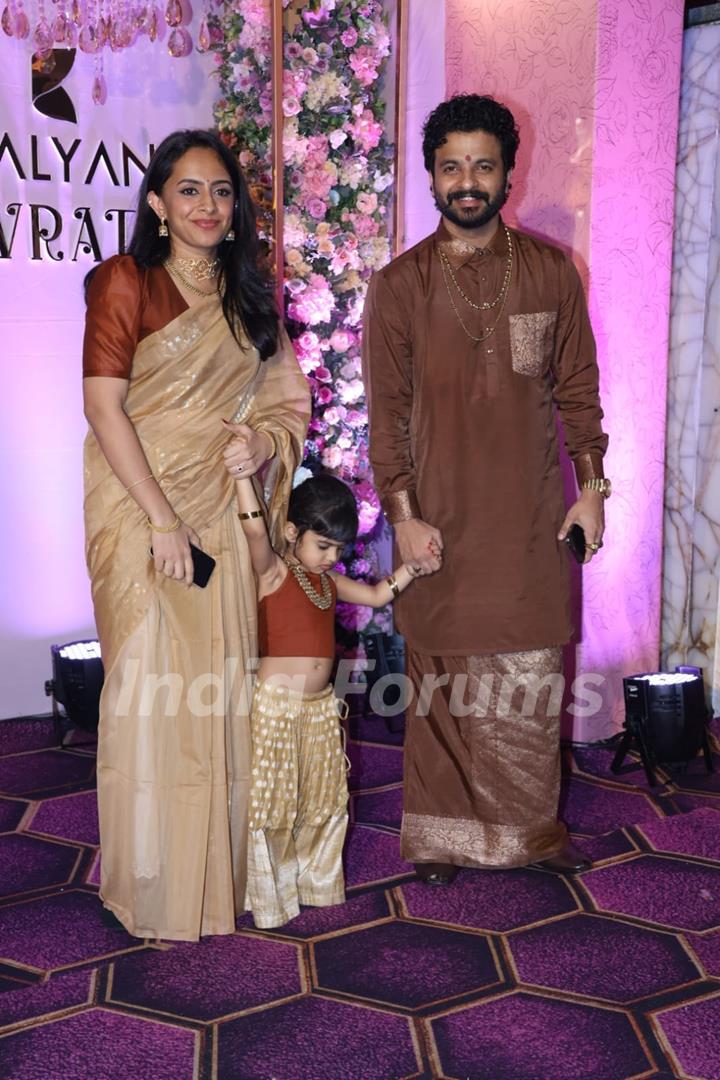 Celebrities snapped at Kalayanaraman Family’s Navrati 2024 celebrations