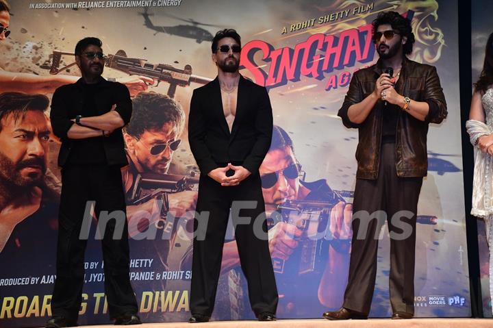 Ajay Devgn, Kareena Kapoor Khan, Tiger Shroff, Ranveer Singh, Arjun Kapoor, Rohit Shetty and other celebs grace the trailer launch of ‘Singham Again’