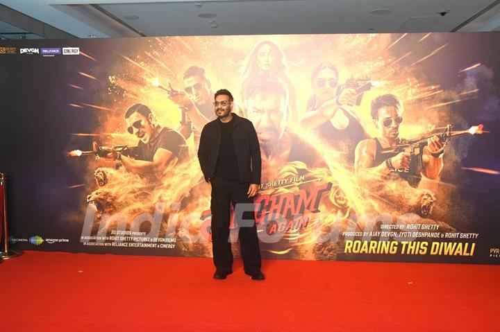 Ajay Devgn, Kareena Kapoor Khan, Tiger Shroff, Ranveer Singh, Arjun Kapoor, Rohit Shetty and other celebs grace the trailer launch of ‘Singham Again’