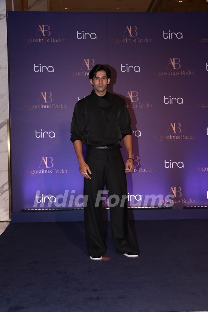 Varun Sood snapped at the launch of Skincare brand Augustinus Bader