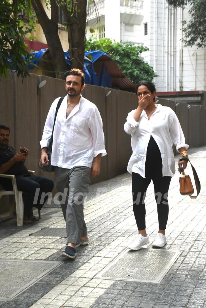 Masaba Gupta and Satyadeep Misra snapped in the city