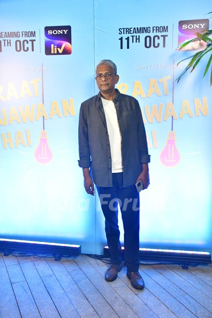 Adil Hussain snapped at the special screening of ‘Raat Jawaan Hai’