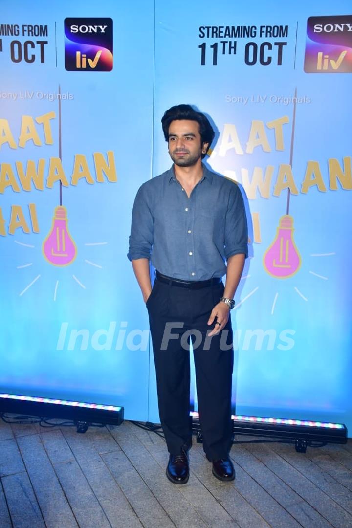 Ayush Mehra snapped at the special screening of ‘Raat Jawaan Hai’