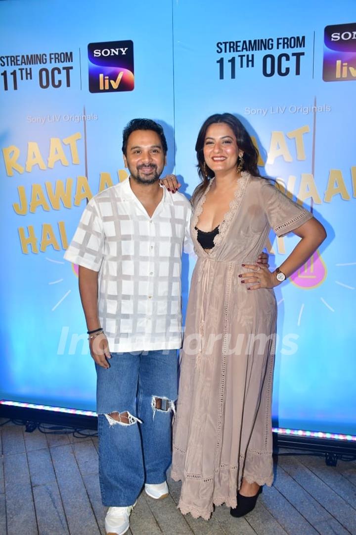 Namit Das snapped at the special screening of ‘Raat Jawaan Hai’