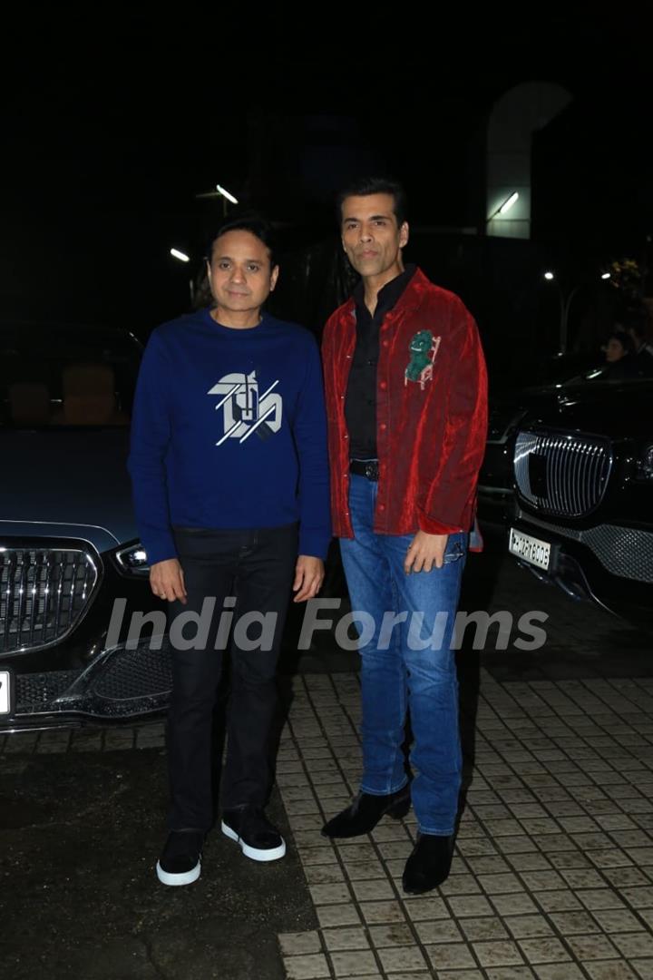 Karan Johar snapped at the screening of ‘Jigra’