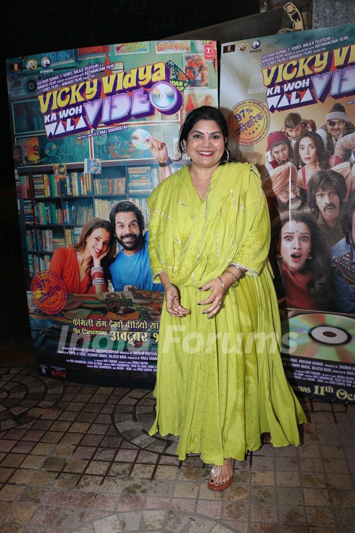 Celebrities grace the special screening of 'Vicky Vidya Ka Woh Wala Video'