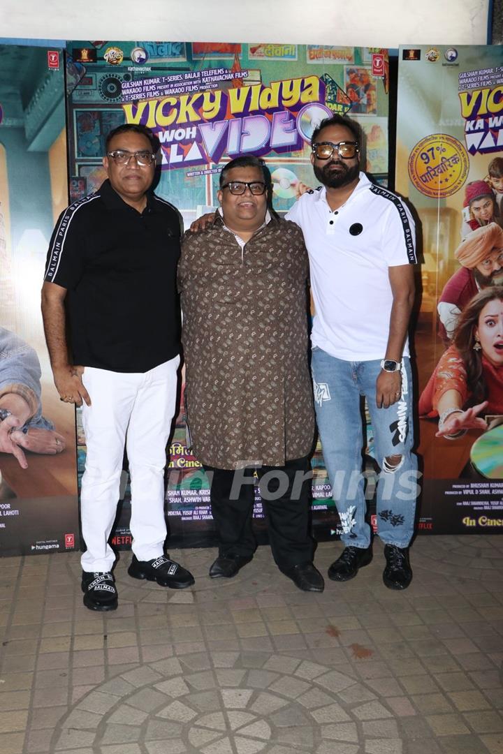 Celebrities grace the special screening of 'Vicky Vidya Ka Woh Wala Video'