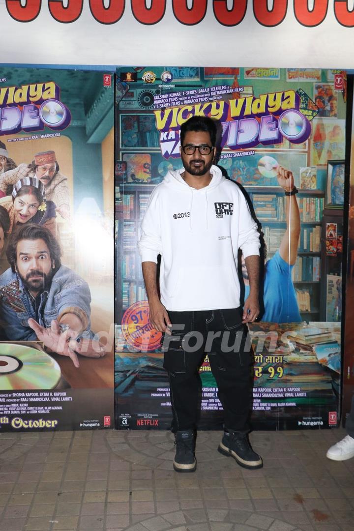 Celebrities grace the special screening of 'Vicky Vidya Ka Woh Wala Video'