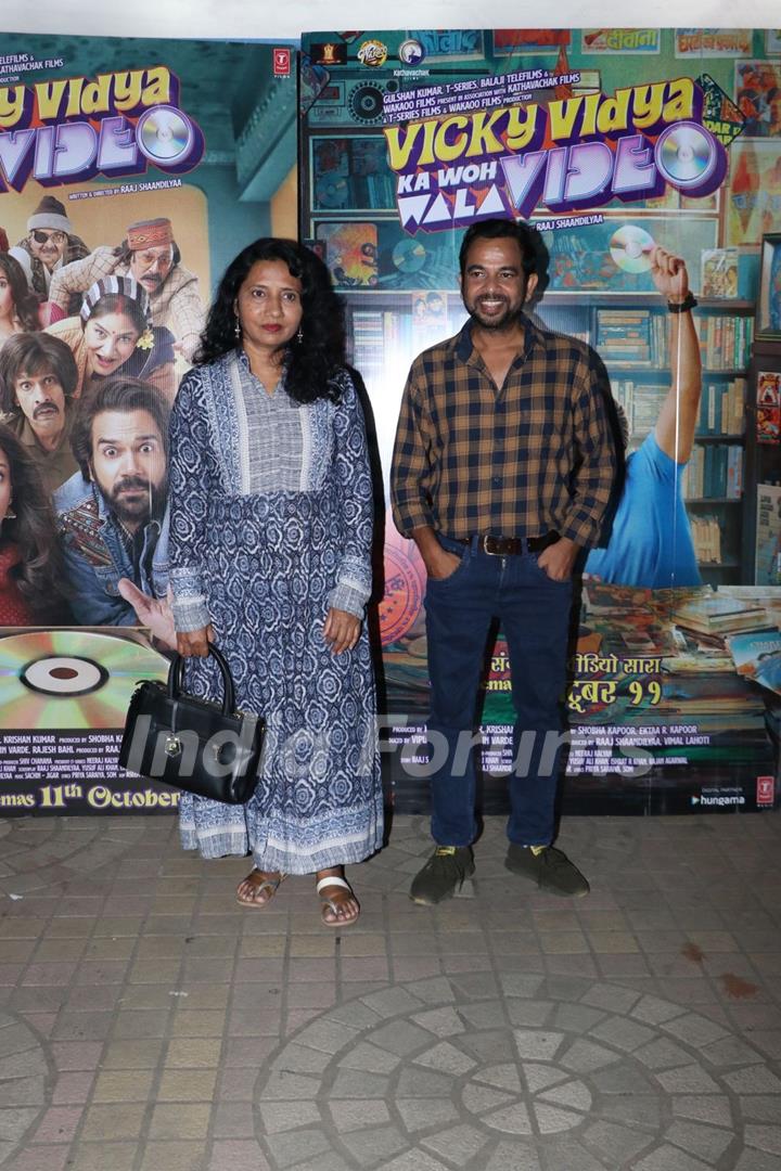 Celebrities grace the special screening of 'Vicky Vidya Ka Woh Wala Video'