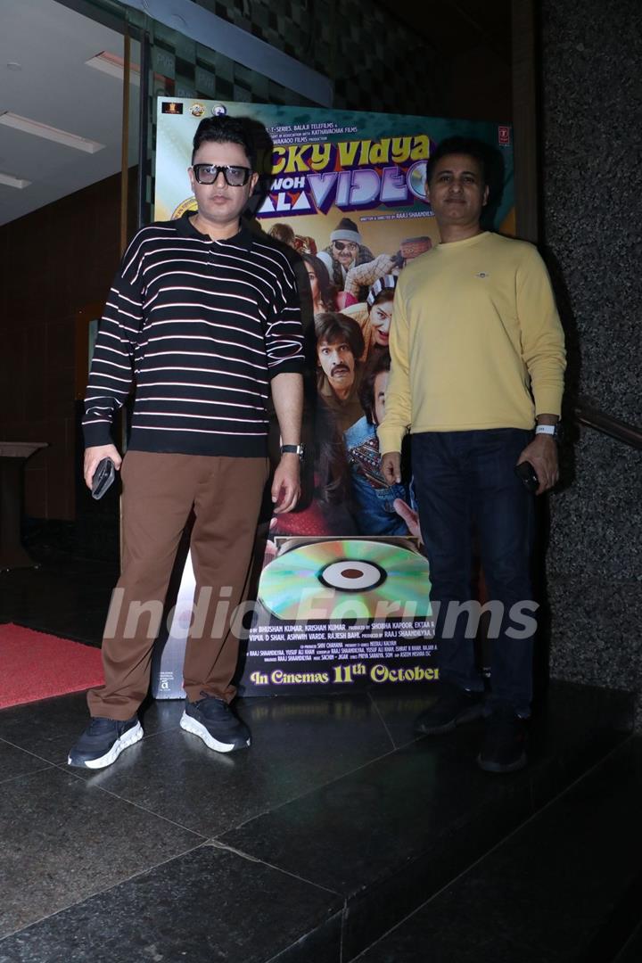 Bhushan Kumar grace the special screening of 'Vicky Vidya Ka Woh Wala Video'