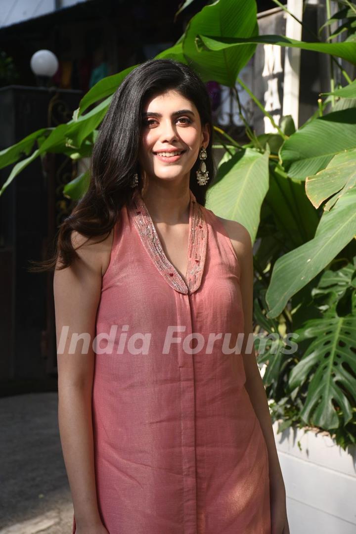 Sanjana Sanghi snapped in the city