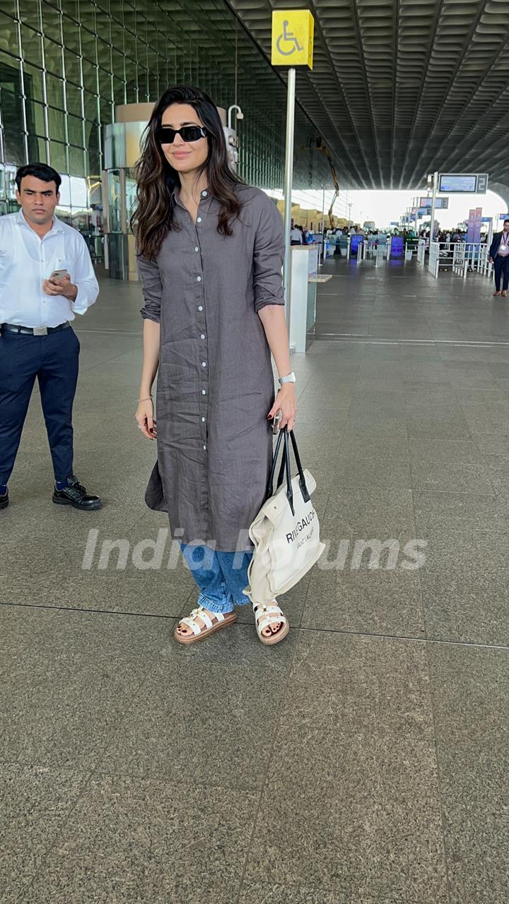 Karishma Tanna snapped at the airport