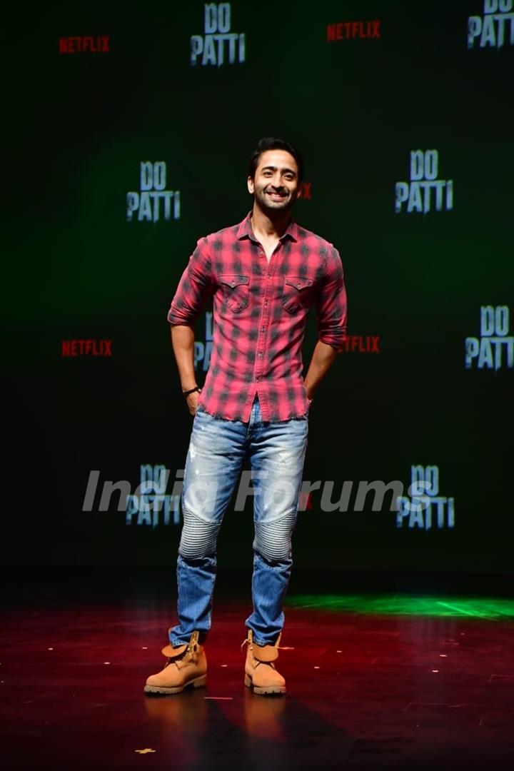 Shaheer Sheikh grace the trailer launch of 'Do Patti'