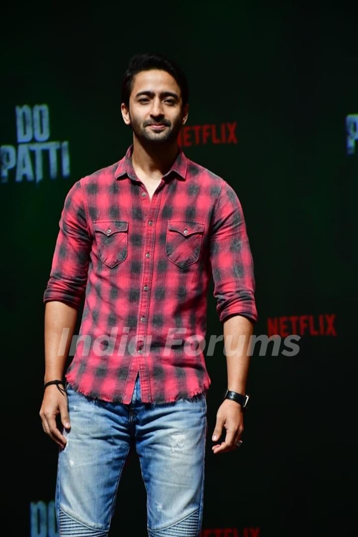 Shaheer Sheikh grace the trailer launch of 'Do Patti'