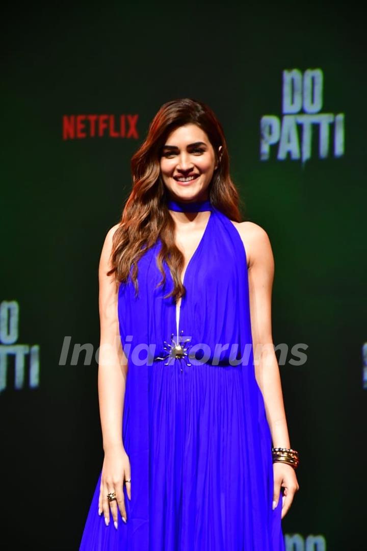 Kriti Sanon grace the trailer launch of 'Do Patti'