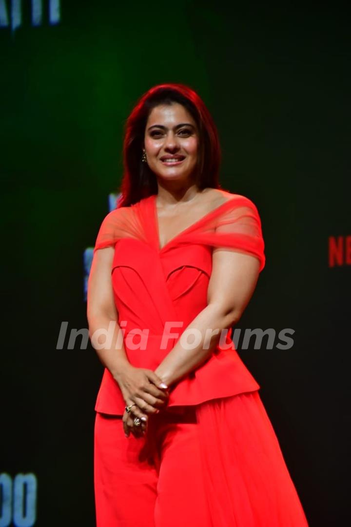 Kajol grace the trailer launch of 'Do Patti'