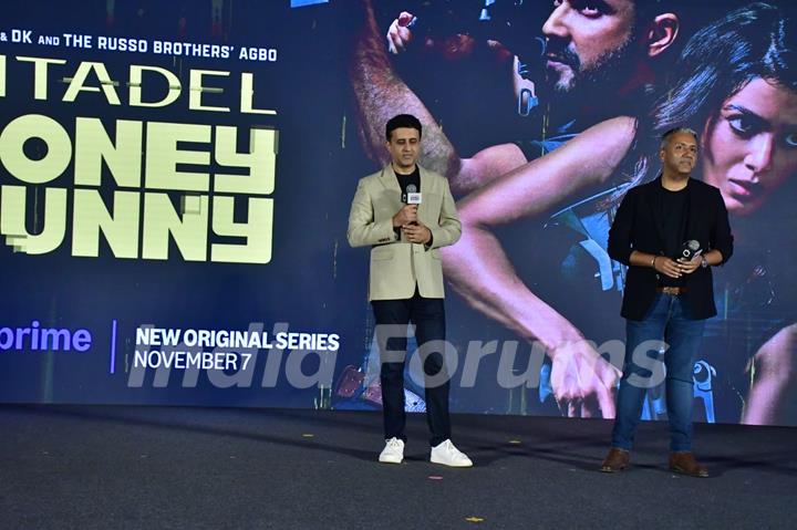 Celebrities snapped at the trailer launch of 'Citadel: Honey Bunny'