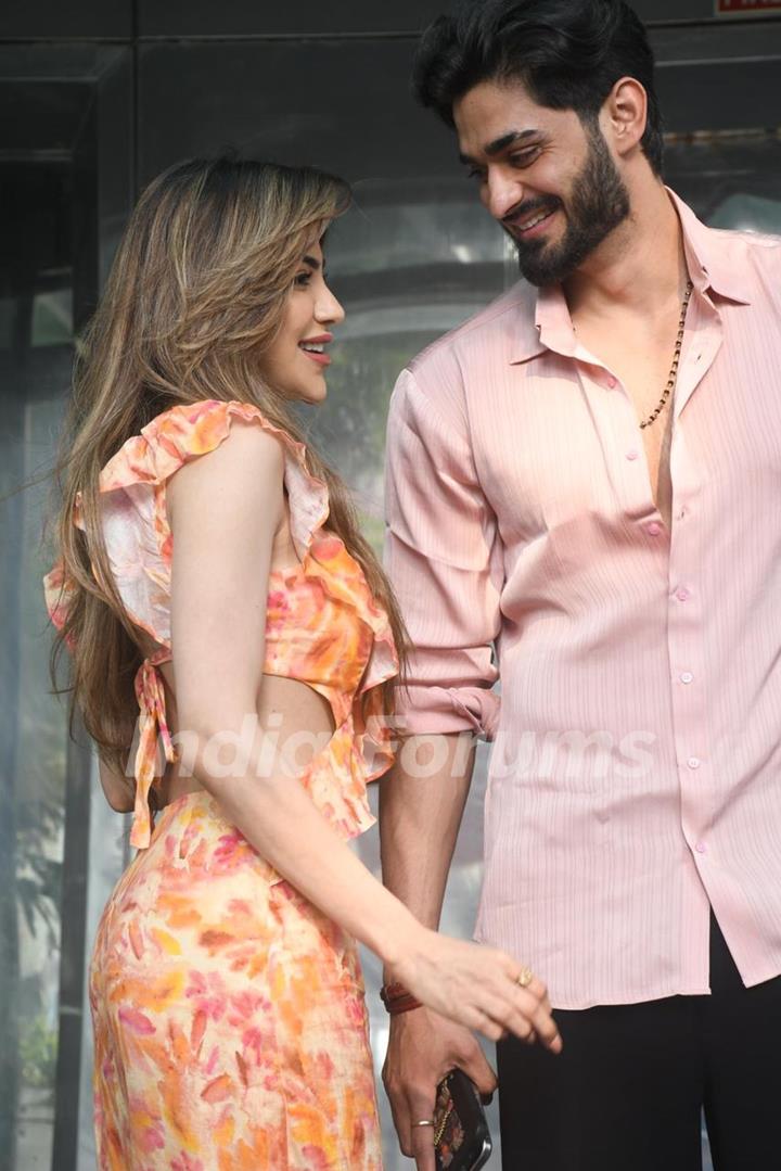 Nikki Tamboli and Arbaz Patel  snapped in the city