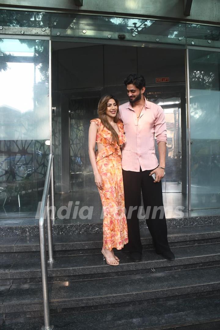 Nikki Tamboli and Arbaz Patel  snapped in the city