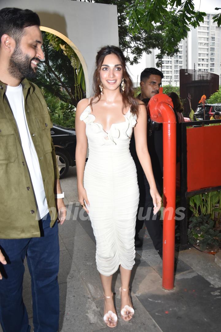 Kiara Advani snapped at Kimirica’s Mumbai store launch