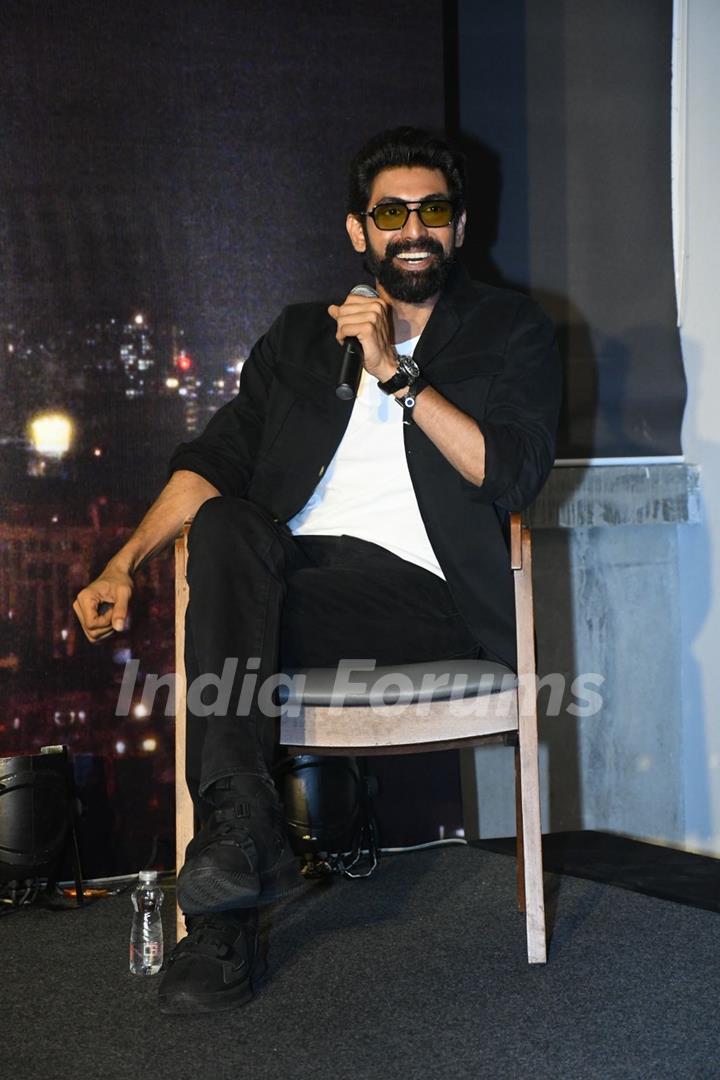 Rana Daggubati snapped at press conference