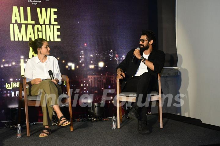 Rana Daggubati snapped at press conference