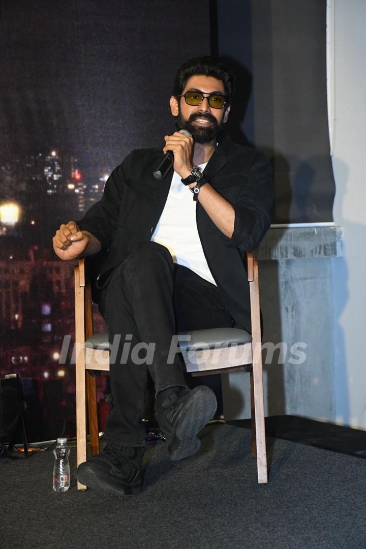 Rana Daggubati snapped at press conference