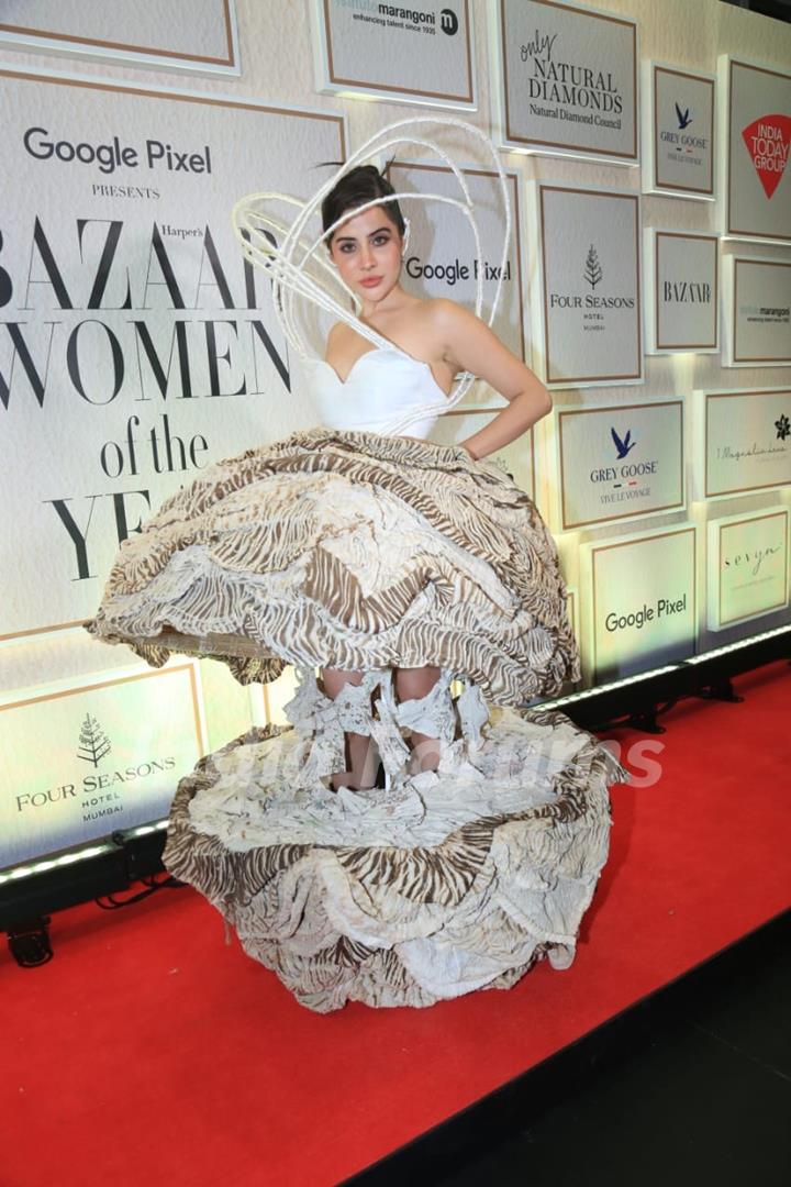 Uorfi Javed snapped at Harper’s Bazaar India Women of the Year 2024