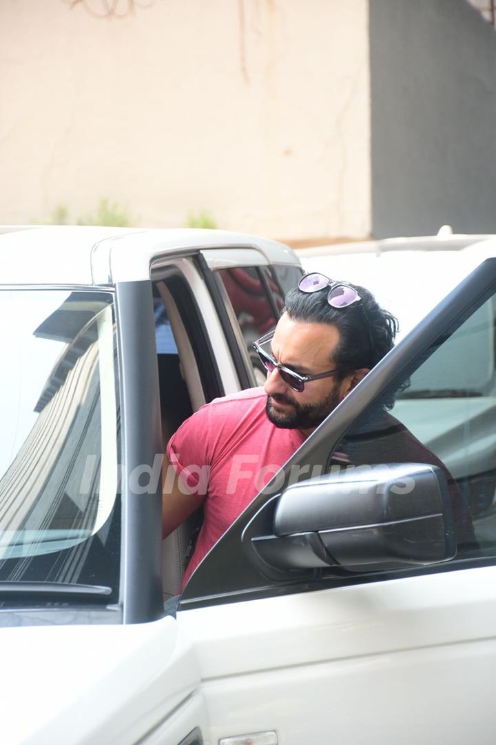 Saif Ali Khan snapped in the city