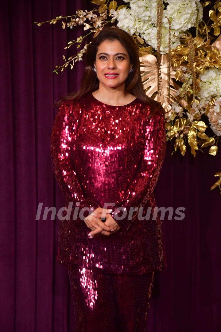 Kajol snapped at Manish Malhotra’s Diwali Bash