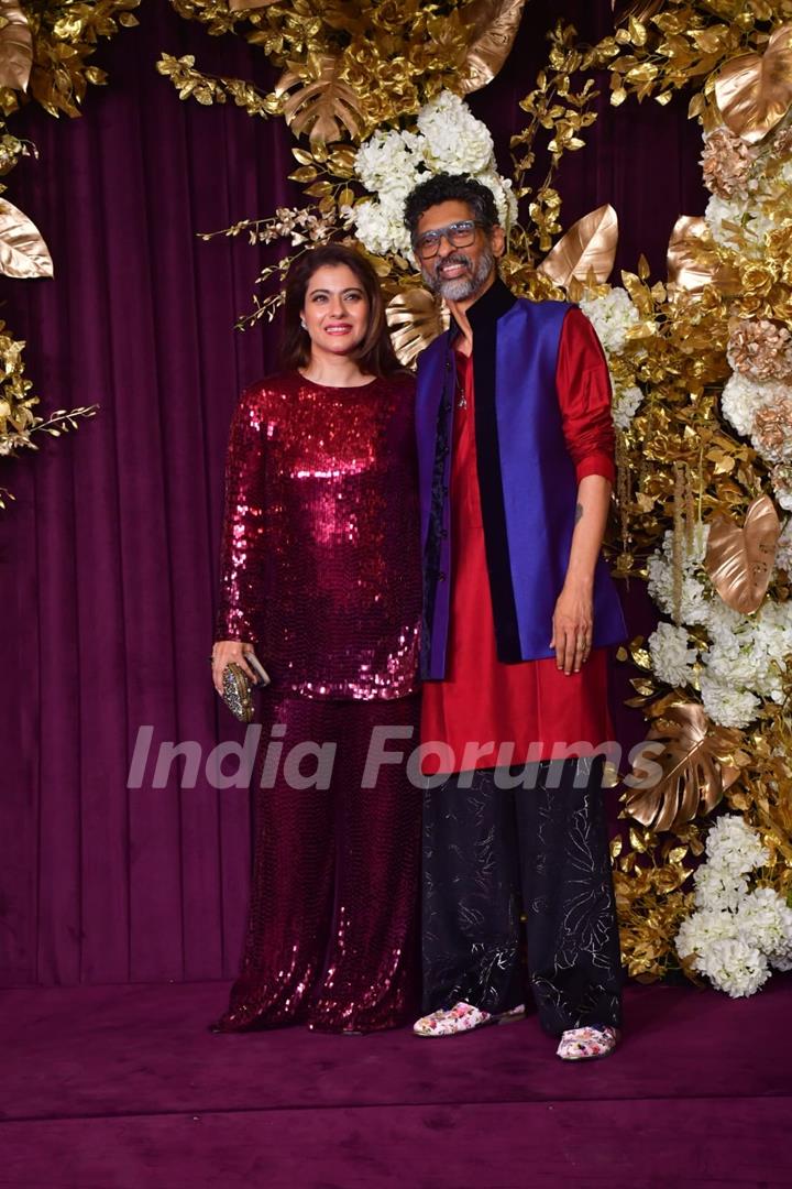 Kajol snapped at Manish Malhotra’s Diwali Bash