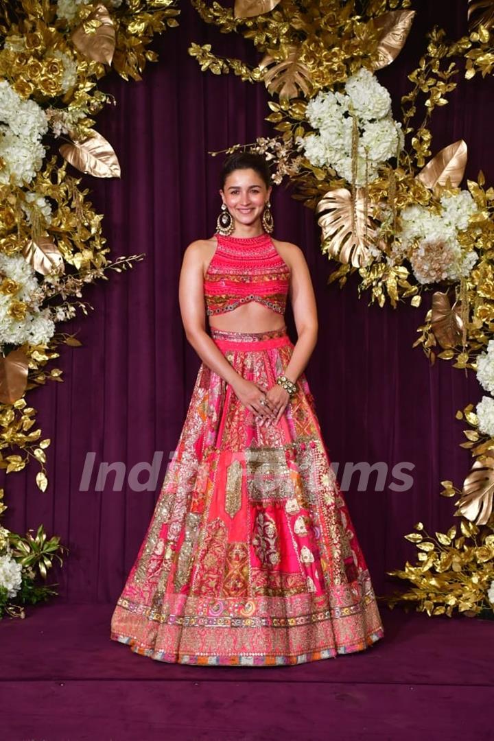 Alia Bhatt snapped at Manish Malhotra’s Diwali Bash