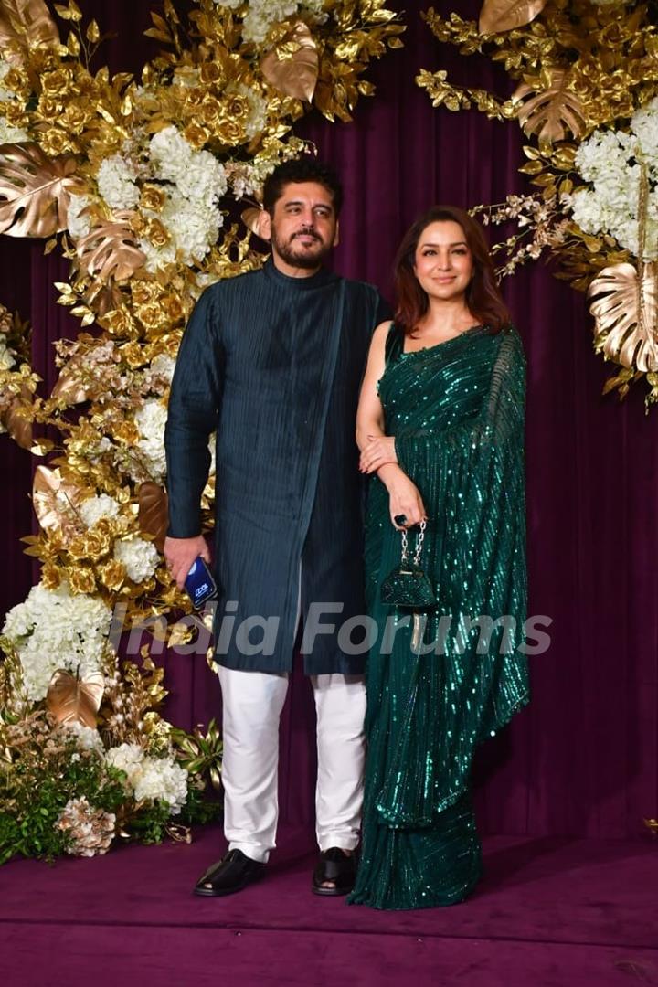 Tisca Chopra snapped at Manish Malhotra’s Diwali Bash