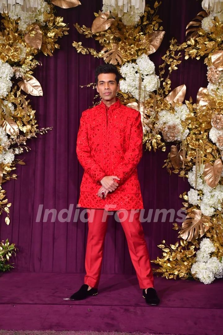 Karan Johar snapped at Manish Malhotra’s Diwali Bash