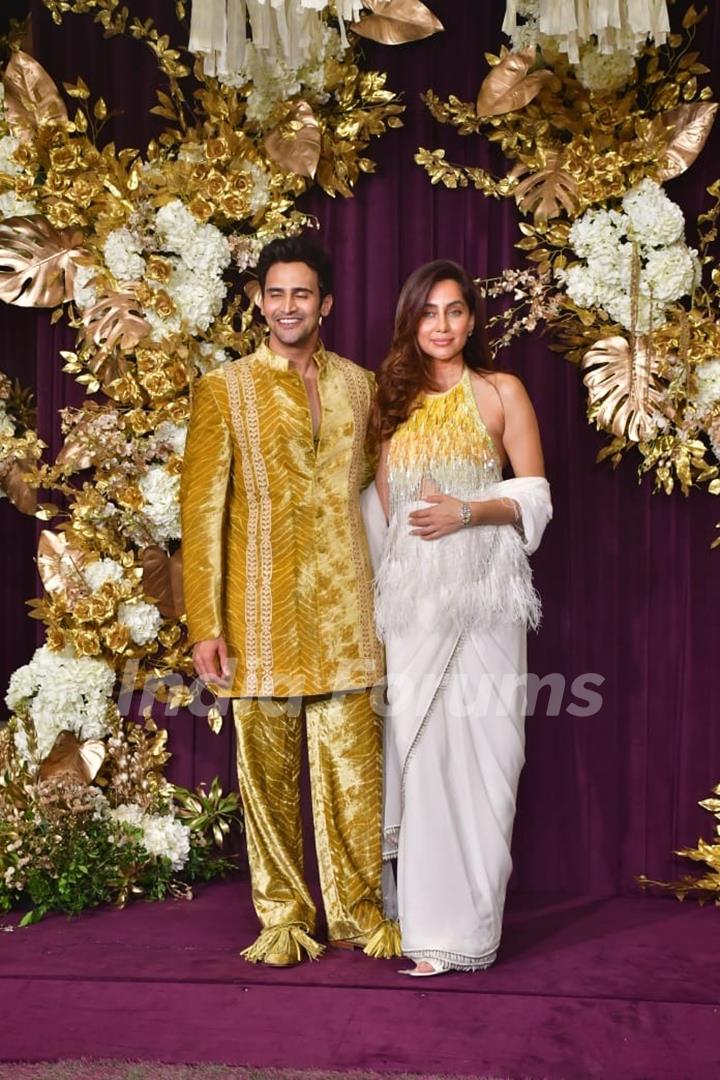 Anusha Dandekar snapped at Manish Malhotra’s Diwali Bash