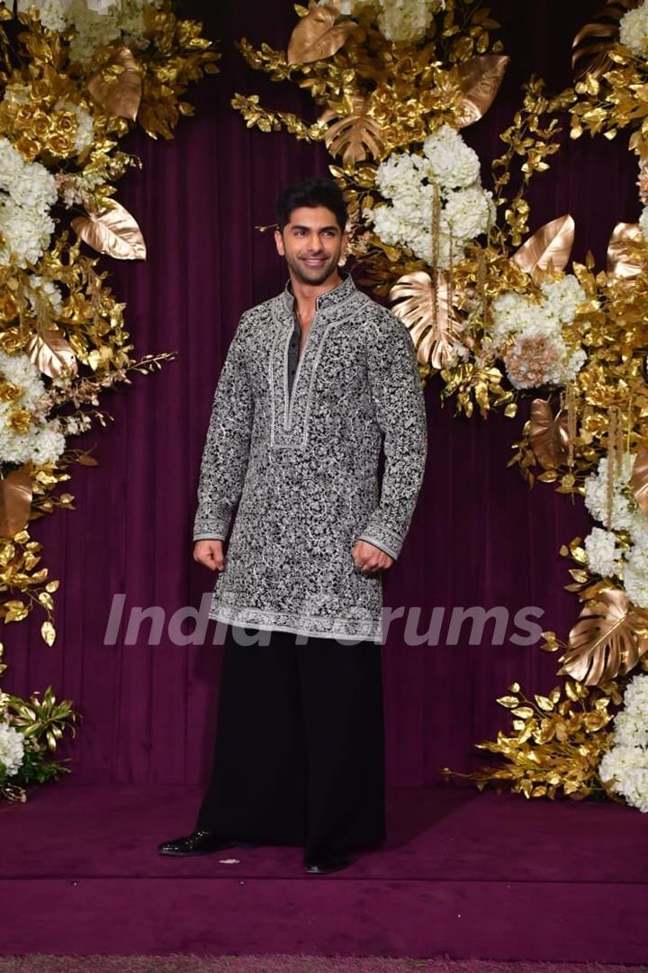 Taha Shah Badussha snapped at Manish Malhotra’s Diwali Bash