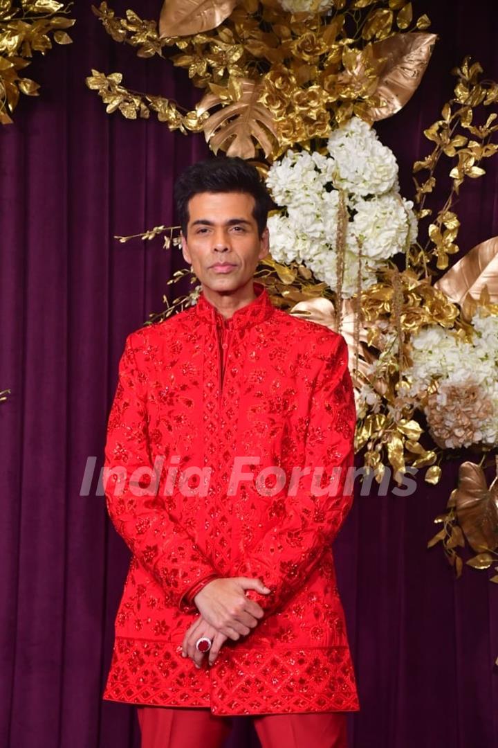 Karan Johar snapped at Manish Malhotra’s Diwali Bash