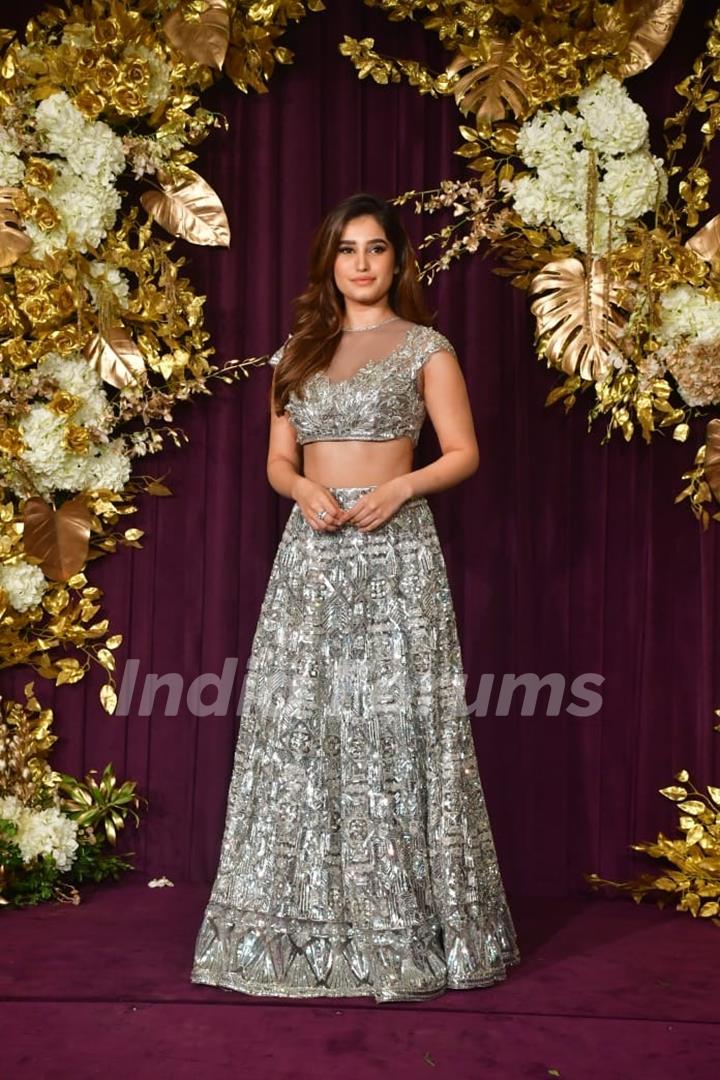 Rasha Thadani snapped at Manish Malhotra’s Diwali Bash