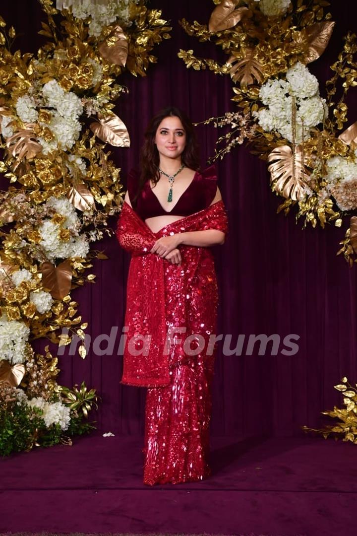 Tamannaah Bhatia snapped at Manish Malhotra’s Diwali Bash