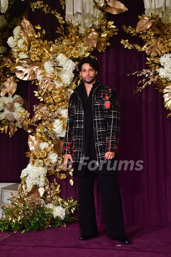 Siddhant Chaturvedi snapped at Manish Malhotra’s Diwali Bash