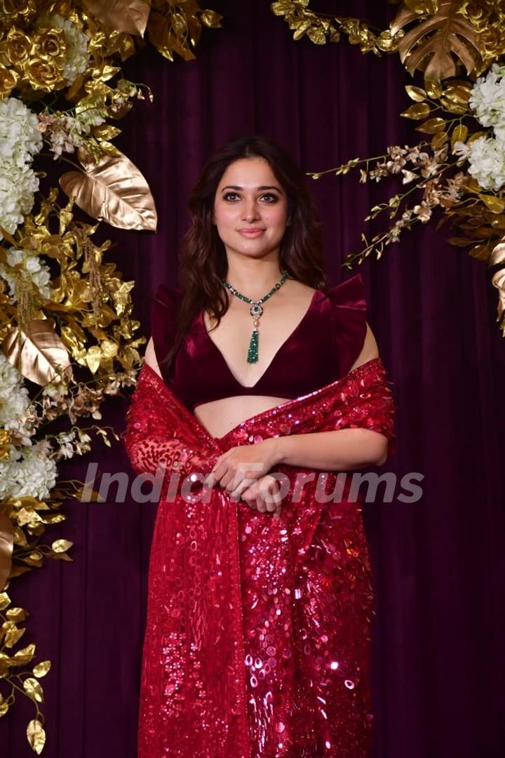 Tamannaah Bhatia snapped at Manish Malhotra’s Diwali Bash