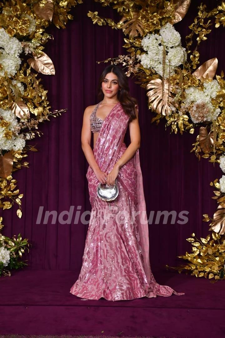 Alaya Furniturewalla snapped at Manish Malhotra’s Diwali Bash